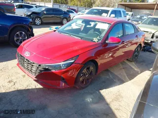 2023 Hyundai Elantra Preferred with VIN KMHLM4AG2PU465415, listed as a IAAI auction lot 41709653 with 12,732 mi miles. Bid and sale history available at carsss.com. Image 17.