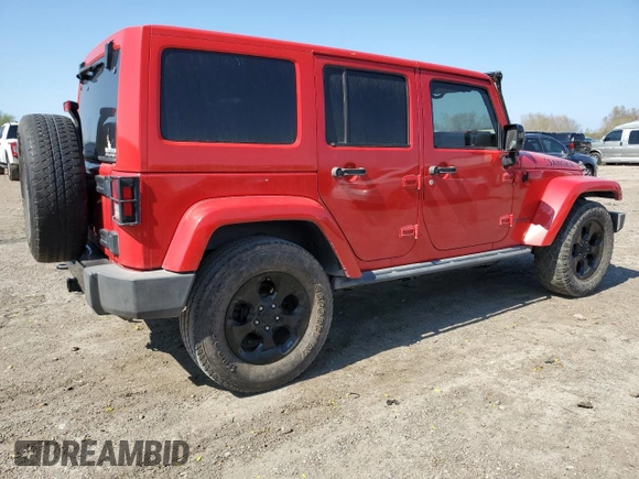 2015 Jeep Wrangler Unlimited Sahara with VIN 1C4BJWEG5FL717175, listed as a Copart auction lot 43212355 with 93,298 mi miles and Clean Title. Bid and sale history available at carsss.com. Image 3.