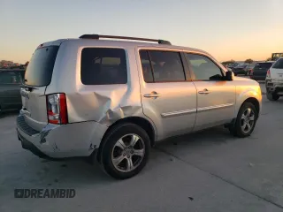 2013 Honda Pilot EX-L with VIN 5FNYF3H5XDB005619, listed as a Copart auction lot 86351994 with 117,864 mi miles and Salvage Title. Bid and sale history available at DreamBid. Image 3.