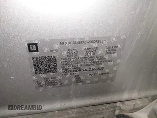 2020 Cadillac XT5 Premium Luxury AWD with VIN 1GYKNDRS4LZ166523, listed as a IAAI auction lot 41118646 with 72,216 mi miles and . Bid and sale history available at carsss.com. Image 9.