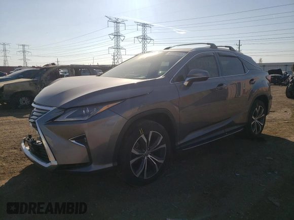 2017 Lexus RX with VIN 2T2BZMCA3HC075590, listed as a Copart auction lot 62722992 with 34,527 mi miles. Bid and sale history available at carsss.com. Image 2.