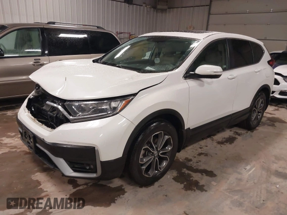 2020 Honda CR-V EX-L with VIN 2HKRW1H88LH423566, listed as a IAAI auction lot 42418678 with 101,197 mi miles and . Bid and sale history available at DreamBid. Image 17.