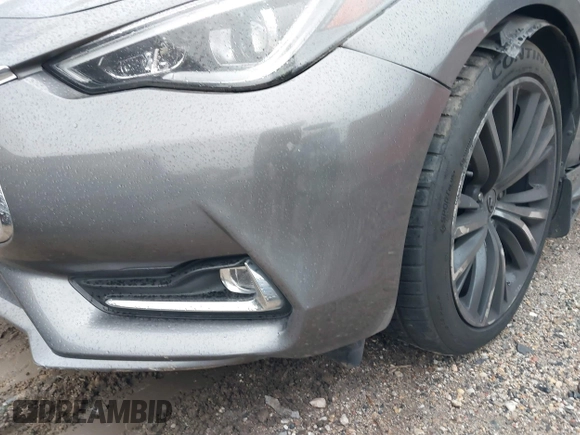 2018 Infiniti Q60 3.0t LUXE with VIN JN1EV7ELXJM392002, listed as a IAAI auction lot 41153596 with 51,369 mi miles. Bid and sale history available at carsss.com. Image 18.