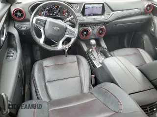 2020 Chevrolet Blazer RS with VIN 3GNKBERS2LS710607, listed as a Copart auction lot 51302345 with 42,587 mi miles and Salvage title. Bid and sale history available at DreamBid. Image 8.