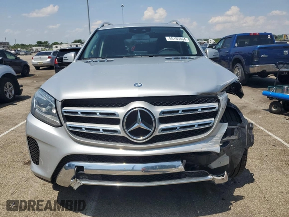 2017 Mercedes-Benz GLS 450 with VIN 4JGDF6EESHA743116, listed as a Copart auction lot 55159504 with 122,461 mi miles and . Bid and sale history available at DreamBid. Image 5.