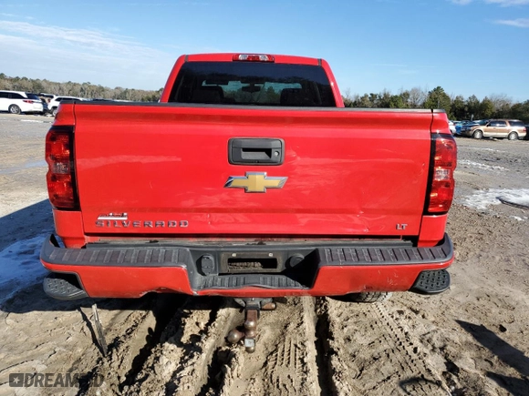 2016 Chevrolet Silverado 1500 LT with VIN 1GCVKREH2GZ262210, listed as a Copart auction lot 89082285 with 93,594 mi miles and Salvage Title. Bid and sale history available at carsss.com. Image 6.