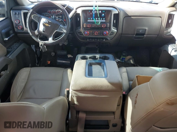 2016 Chevrolet Silverado 1500 LTZ with VIN 3GCUKSEJ0GG150740, listed as a Copart auction lot 80940724 with 94,222 mi miles and Salvage Title. Bid and sale history available at DreamBid. Image 8.