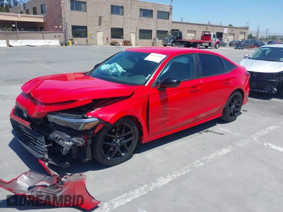 2023 Honda Civic Sport with VIN 2HGFE2F5XPH548055, listed as a IAAI auction lot 42513994 with 37,502 mi miles and . Bid and sale history available at DreamBid. Image 18.