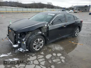 2016 Honda Civic Sedan LX with VIN 19XFC2F56GE205470, listed as a Copart auction lot 46096395 with 131,531 mi miles and Salvage Title. Bid and sale history available at carsss.com. Image 1.