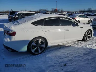 2020 Audi A5 Sportback Premium Plus with VIN WAUCNCF55LA016273, listed as a Copart auction lot 77953473 with 0 mi miles. Bid and sale history available at carsss.com. Image 3.