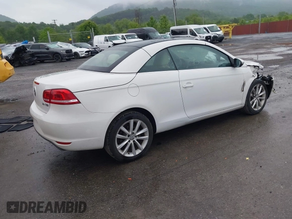 2012 Volkswagen Eos Komfort с VIN WVWBW7AH0CV004383, выставлен на аукционе IAAI как лот 42313494 с пробегом 121 597 миль миль и . История ставок и продаж доступна на DreamBid. Изображение 4.