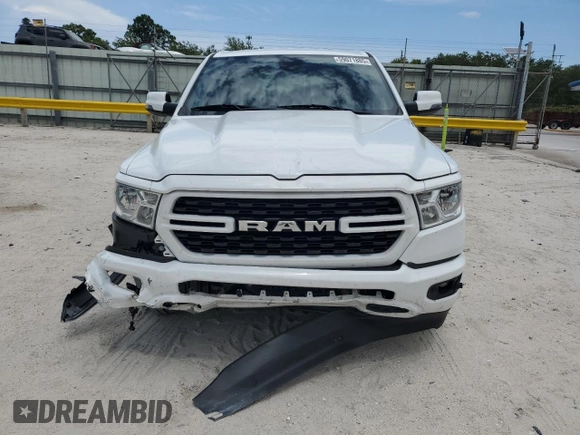 2023 Ram 1500 Big Horn with VIN 1C6RRFFG1PN526064, listed as a Copart auction lot 59071885 with 24,440 mi miles and Non repairable. Bid and sale history available at DreamBid. Image 5.