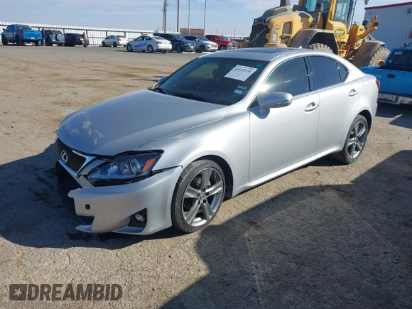 2012 Lexus IS 250 with VIN JTHBF5C23C5176998, listed as a IAAI auction lot 41645155 with 109,621 mi miles and . Bid and sale history available at DreamBid. Image 2.