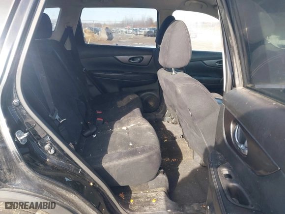 2016 Nissan Rogue S with VIN JN8AT2MV4GW146121, listed as a IAAI auction lot 41723124 with 195,681 mi miles. Bid and sale history available at carsss.com. Image 8.