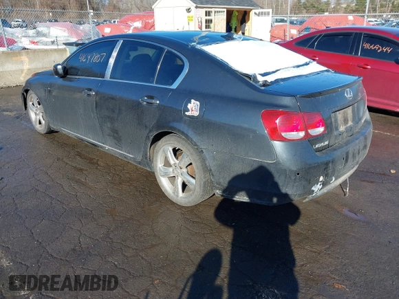 2007 Lexus GS 350 with VIN JTHBE96S270026454, listed as a IAAI auction lot 41697807 with 223,385 mi miles and . Bid and sale history available at carsss.com. Image 3.