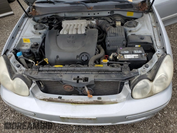 2002 Hyundai Sonata GLS with VIN KMHWF35H82A646789, listed as a Copart auction lot 73041784 with 127,732 mi miles and Clean Title. Bid and sale history available at carsss.com. Image 11.