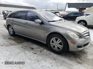 2006 Mercedes-Benz R-Class 5.0L with VIN 4JGCB75E06A015990, listed as a Copart auction lot 43263575 with 150,988 mi miles and Salvage Title. Bid and sale history available at carsss.com. Image 4.