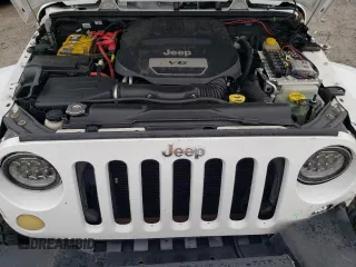 2013 Jeep Wrangler Sahara with VIN 1C4AJWBG8DL691619, listed as a Copart auction lot 56194275 with 103,299 mi miles and Salvage title. Bid and sale history available at DreamBid. Image 12.