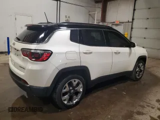 2018 Jeep Compass Limited with VIN 3C4NJDCBXJT222508, listed as a Copart auction lot 48027175 with 81,575 mi miles and Clean Title. Bid and sale history available at DreamBid. Image 3.