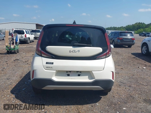 2023 Kia Soul LX with VIN KNDJ23AU7P7840988, listed as a IAAI auction lot 42106991 with 48,752 mi miles. Bid and sale history available at carsss.com. Image 16.
