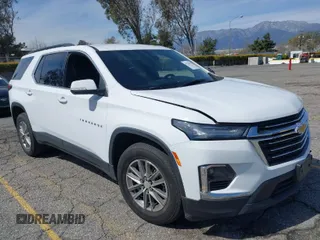 2023 Chevrolet Traverse LT Cloth with VIN 1GNERGKW7PJ223881, listed as a IAAI auction lot 41765157 with 31,613 mi miles. Bid and sale history available at carsss.com. Image 1.
