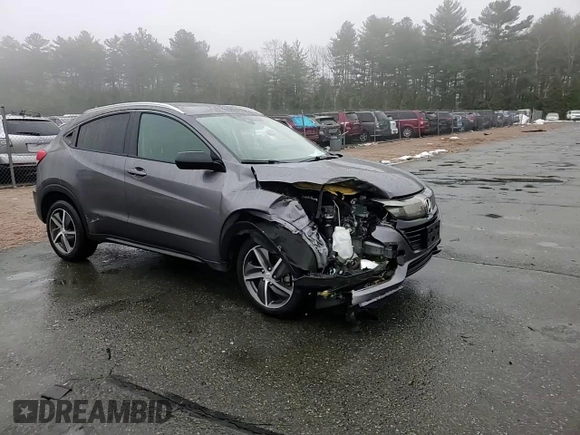 2022 Honda HR-V EX with VIN 3CZRU6H56NM729052, listed as a Copart auction lot 42861705 with 36,526 mi miles and Salvage Title. Bid and sale history available at DreamBid. Image 12.