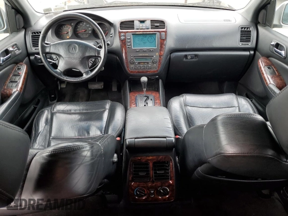 2001 Acura MDX Touring Pkg with VIN 2HNYD18601H542583, listed as a Copart auction lot 75733004 with 192,339 mi miles and Salvage Title. Bid and sale history available at carsss.com. Image 8.