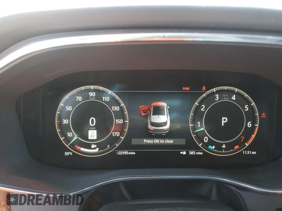 2024 Jaguar F-Pace R-Dynamic S with VIN SADCT2EX5RA721027, listed as a Copart auction lot 64430555 with 22,193 mi miles and Clean title. Bid and sale history available at DreamBid. Image 9.