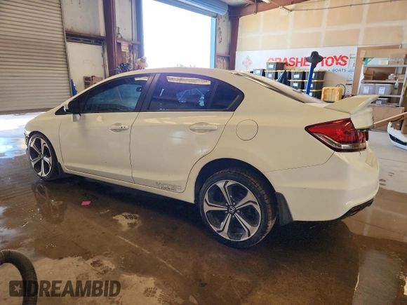 2014 Honda Civic Si with VIN 2HGFB6E59EH703287, listed as a Copart auction lot 57874665 with Not provided miles and Clean title. Bid and sale history available at DreamBid. Image 2.