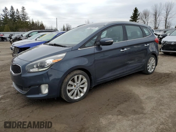 2014 Kia Rondo EX with VIN KNAHU8A39E7037977, listed as a Copart auction lot 51824125 with 292,042 mi miles and Clean Title. Bid and sale history available at carsss.com. Image 1.