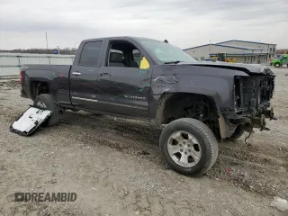2014 Chevrolet Silverado 1500 LTZ with VIN 1GCVKSEC8EZ210170, listed as a Copart auction lot 48259835 with 134,905 mi miles and Salvage Title. Bid and sale history available at DreamBid. Image 4.
