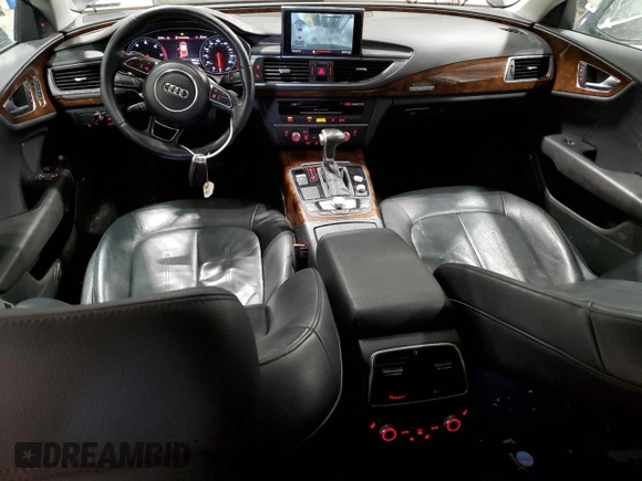 2015 Audi A7 3.0 Premium Plus with VIN WAUWGAFC5FN007063, listed as a Copart auction lot 47376845 with 168,290 mi miles and Non Repairable. Bid and sale history available at carsss.com. Image 8.