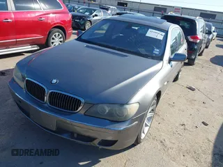 2006 BMW 7 Series 750Li with VIN WBAHN83506DT25188, listed as a IAAI auction lot 41599512 with 81,872 mi miles and . Bid and sale history available at carsss.com. Image 2.