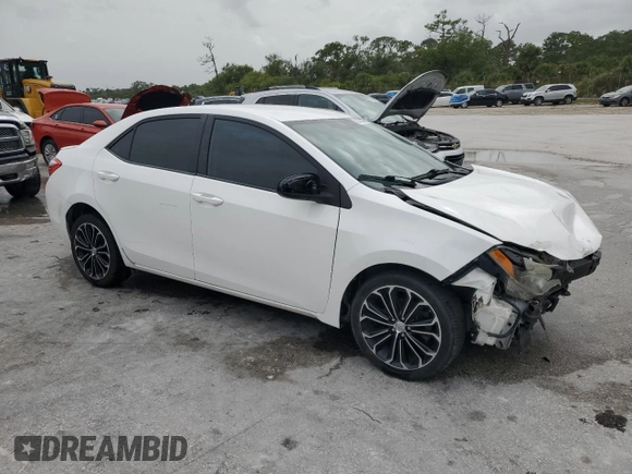 2014 Toyota Corolla L with VIN 2T1BURHE3EC205794, listed as a Copart auction lot 59526185 with 108,432 mi miles and Salvage title. Bid and sale history available at DreamBid. Image 4.