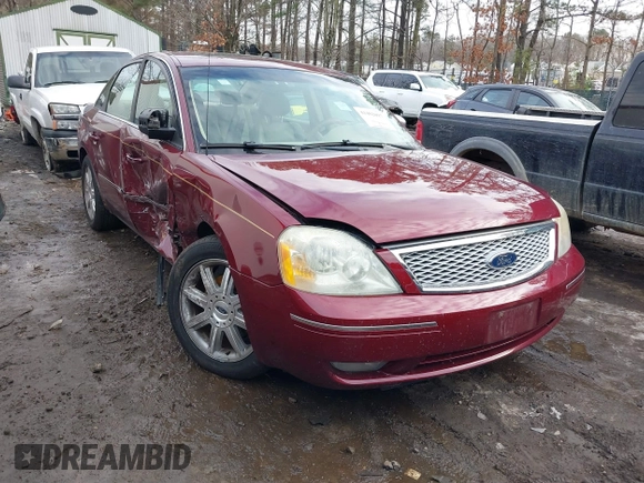 2005 Ford Five Hundred Limited with VIN 1FAFP25155G129701, listed as a IAAI auction lot 41402097 with 86,264 mi miles. Bid and sale history available at carsss.com. Image 1.