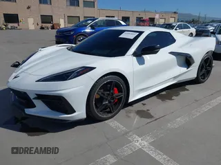 2021 Chevrolet Corvette 1LT with VIN 1G1YA3D49M5123036, listed as a IAAI auction lot 41681854 with 5,367 mi miles. Bid and sale history available at carsss.com. Image 18.
