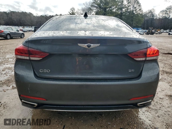 2018 Genesis G80 3.8L с VIN KMHGN4JE2JU239749, выставлен на аукционе Copart как лот 49259985 с пробегом 71 486 миль миль и Списание • Salvage title. История ставок и продаж доступна на DreamBid. Изображение 6.