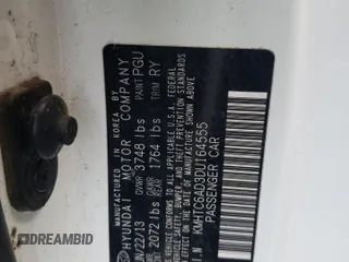 2013 Hyundai Veloster w/Gray Int с VIN KMHTC6AD3DU164555, выставлен на аукционе Copart как лот 54487605 с пробегом 146 134 миль миль и Списание • Salvage title. История ставок и продаж доступна на DreamBid. Изображение 13.