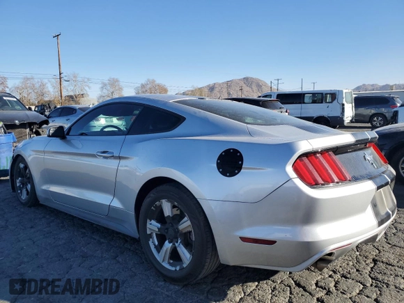 2017 Ford Mustang V6 with VIN 1FA6P8AM7H5309961, listed as a Copart auction lot 89406755 with 109,625 mi miles and Salvage Title. Bid and sale history available at carsss.com. Image 2.