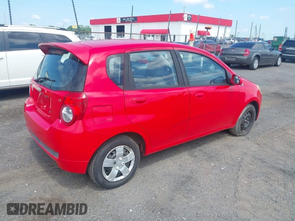 2011 Chevrolet Aveo 1LT with VIN KL1TD6DE0BB138811, listed as a IAAI auction lot 42469958 with 76,830 mi miles and . Bid and sale history available at DreamBid. Image 4.