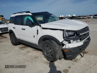 2023 Ford Bronco Sport Big Bend with VIN 3FMCR9B63PRD51886, listed as a Copart auction lot 56848535 with 35,896 mi miles and Salvage title. Bid and sale history available at DreamBid. Image 4.
