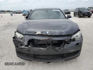 2011 BMW 7 Series 740Li with VIN WBAKB4C53BC574284, listed as a Copart auction lot 86628084 with 77,760 mi miles and Salvage title. Bid and sale history available at DreamBid. Image 5.
