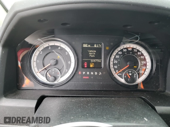 2017 Ram 1500 Express with VIN 1C6RR7FG5HS858128, listed as a Copart auction lot 46608235 with 60,577 mi miles and Salvage Title. Bid and sale history available at carsss.com. Image 9.