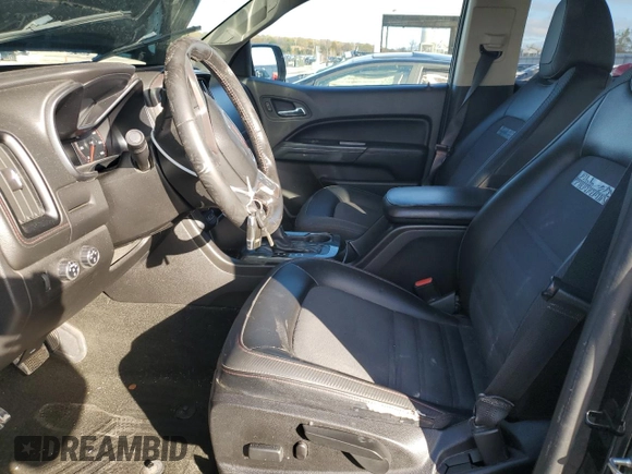 2015 GMC Canyon 4WD SLE with VIN 1GTG6BE33F1238679, listed as a Copart auction lot 78516284 with 0 mi miles and Salvage Title. Bid and sale history available at carsss.com. Image 7.