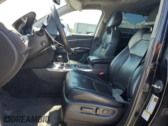 2014 Acura MDX Advance with VIN 5FRYD4H83EB032053, listed as a Copart auction lot 56803255 with Not provided miles and Salvage title. Bid and sale history available at DreamBid. Image 7.