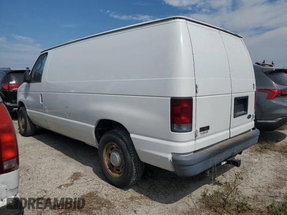 2004 Ford Econoline Cargo with VIN 1FTRE14W94HA79656, listed as a Copart auction lot 75132854 with 202,889 mi miles and Salvage Title. Bid and sale history available at carsss.com. Image 2.