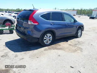 2012 Honda CR-V EX-L with VIN 5J6RM4H76CL017337, listed as a IAAI auction lot 41831385 with 163,033 mi miles. Bid and sale history available at carsss.com. Image 4.