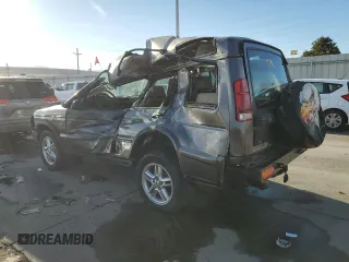 2002 Land Rover Discovery Cloth with VIN SALTY15452A741788, listed as a Copart auction lot 81791104 with 157,250 mi miles and Salvage Title. Bid and sale history available at DreamBid. Image 2.