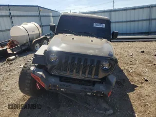 2021 Jeep Wrangler Unlimited Sahara Altitude с VIN 1C4HJXEG4MW731421, выставлен на аукционе Copart как лот 54960915 с пробегом 105 243 миль миль и Списание • Salvage title. История ставок и продаж доступна на DreamBid. Изображение 5.