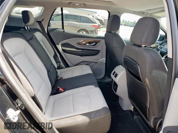 2019 GMC Terrain SLE with VIN 3GKALMEV4KL371695, listed as a Copart auction lot 63413825 with 75,437 mi miles and Salvage title. Bid and sale history available at DreamBid. Image 11.